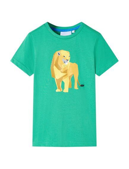 Tricou pentru copii, verde, 128