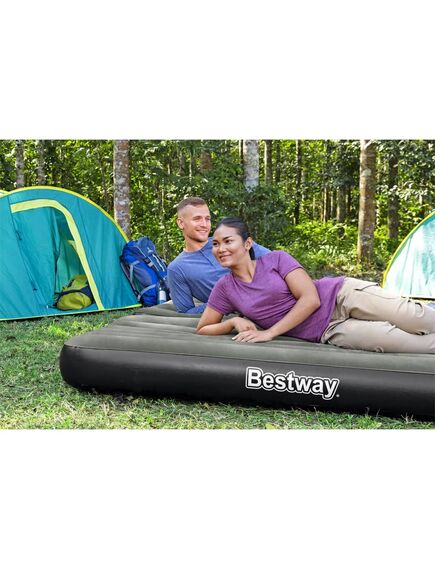 Bestway saltea gonflabilă 3 în 1, negru și gri, 188x99x25 cm