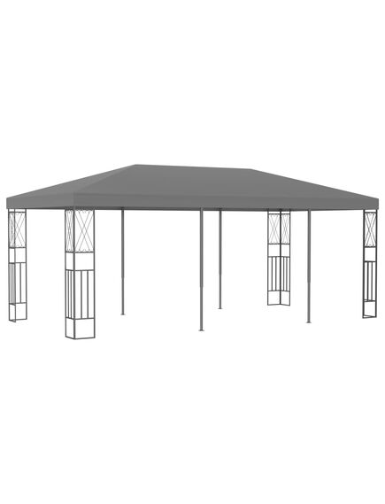 Pavilion, antracit, 3 x 6 m, material textil