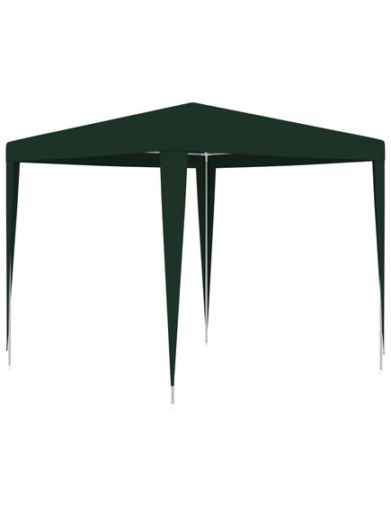 Cort de petrecere profesional, verde, 2,5 x 2,5 m, 90 g/m²