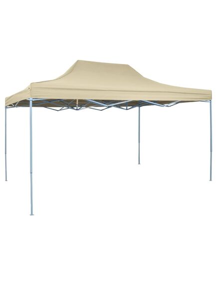 42511  foldable tent pop-up 3x4,5 m cream white