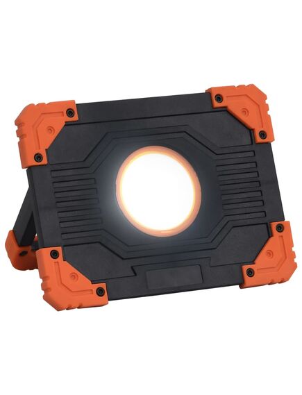 Reflector portabil cu led, 10 w, alb rece, abs