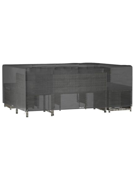 Husă pentru mobilier grădină, 16 ocheți, 300x250x90 cm, pătrat