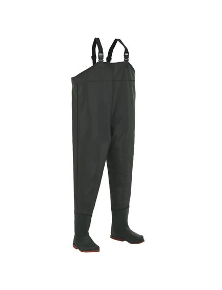 Pantaloni de vânătoare cu cizme, verde, mărime 44