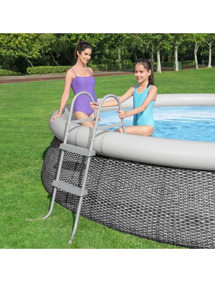 Bestway scară pentru piscină cu 2 trepte flowclear, 84 cm