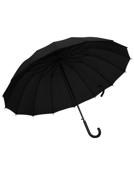 Umbrelă automată, negru, 120 cm