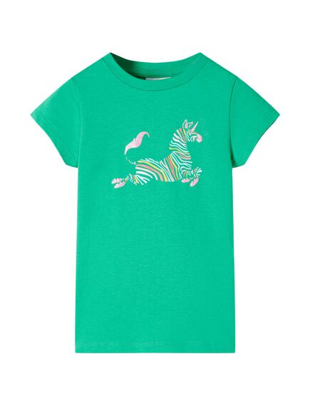 Tricou pentru copii, verde, 104