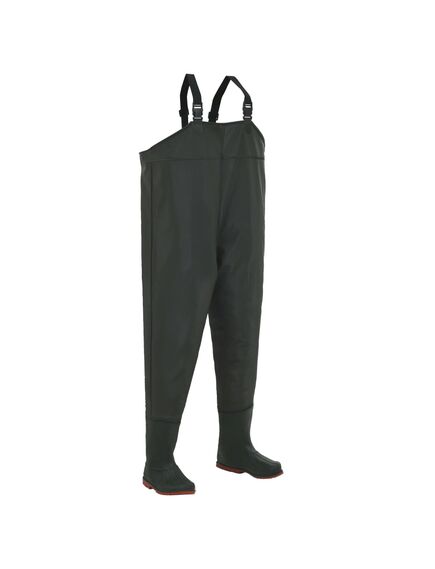 Pantaloni de vânătoare cu cizme, verde, mărime 45