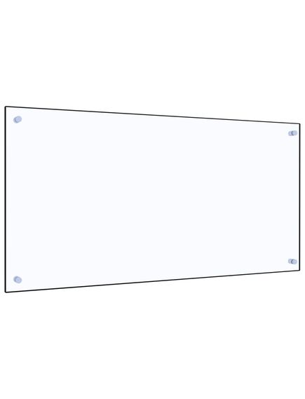 Panou antistropi bucătărie transparent 100x50cm sticlă securiz.