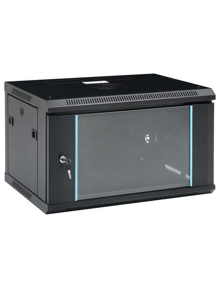 Dulap de server, montare pe perete, 6u, 19" ip20 600x450x375 mm