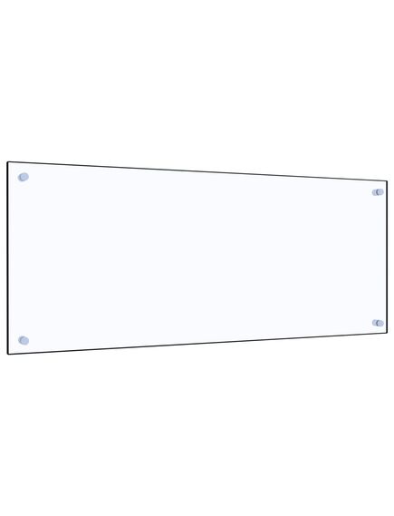 Panou antistropi bucătărie transparent 100x40cm sticlă securiz.