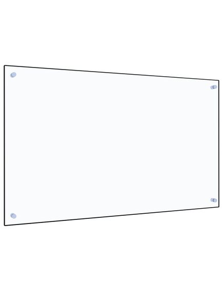 Panou antistropi bucătărie transparent 100x60cm sticlă securiz.