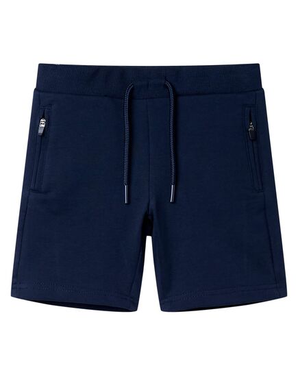 Pantaloni scurți pentru copii, bleumarin, 128