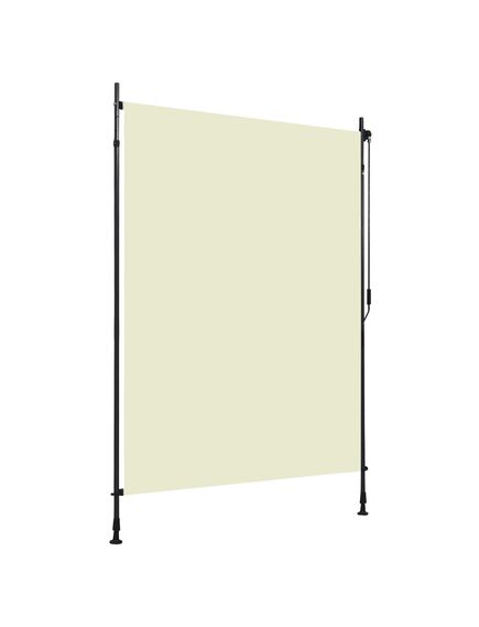 Jaluzea tip rulou de exterior, crem, 150 x 270 cm