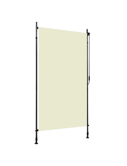 Jaluzea tip rulou de exterior, crem, 120 x 270 cm