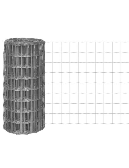 Euro gard, gri, 10 x 0,8 m, oțel