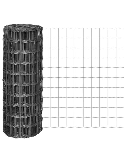 Euro gard, gri, 25 x 1 m, oțel