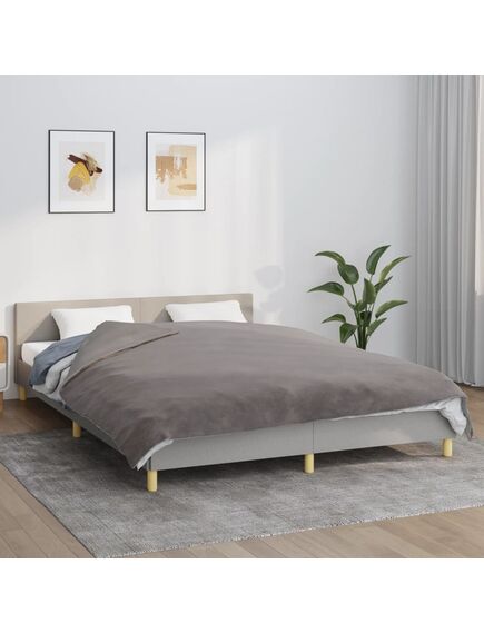 Pătură grea cu husă, gri, 200x225cm, 13 kg, material textil