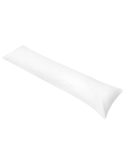 Pernă pentru dormit lateral 40 x 145 cm alb